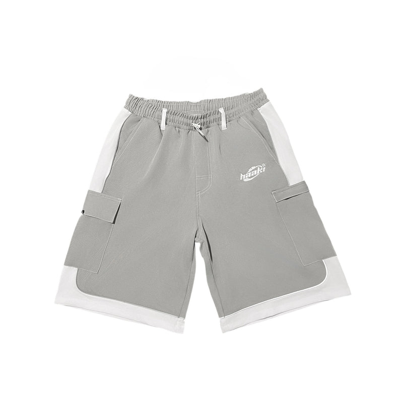 Nylon Cargo Shorts Reflective Piping