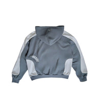 'Bliss v2' Hoodie in Dark Grey / Light Grey
