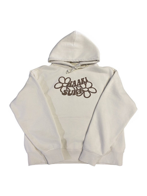 Cream Flower Hoodie 'Wave of Opportunity'