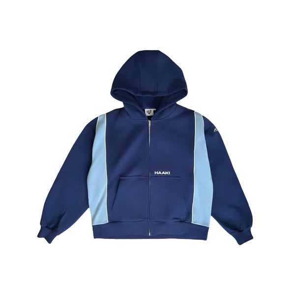 Solace Zip Hoodie - Navy / Sky Blue – HAAKI