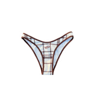 Mocha Flower Bikini Bottoms