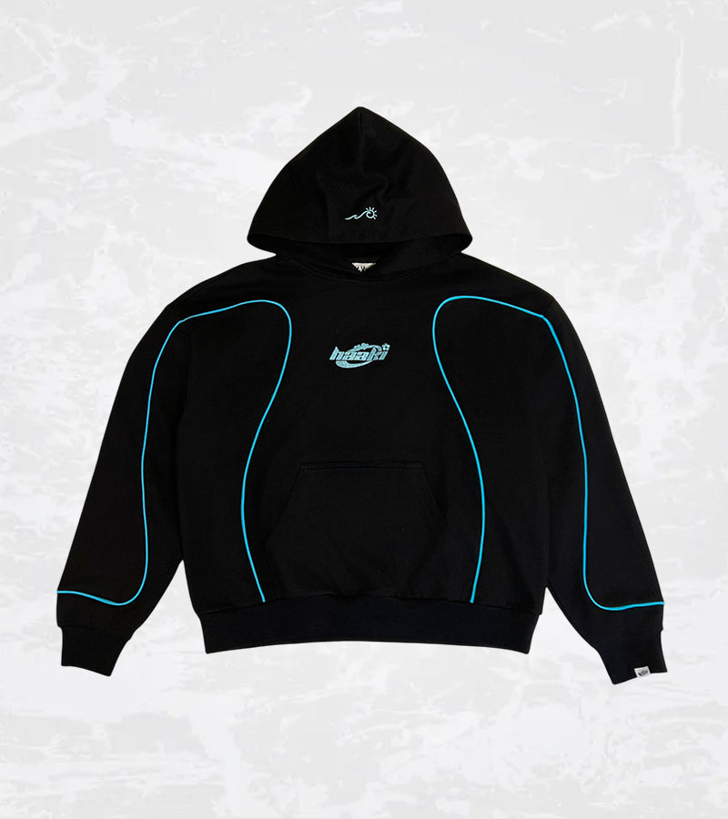 'Bliss' Hoodie in Black