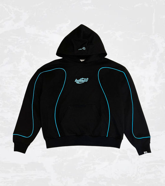 'Bliss' Hoodie in Black