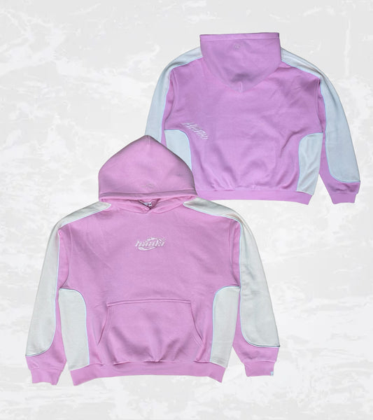 'Bliss v2' Hoodie in Light Pink